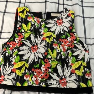 Floral crop top